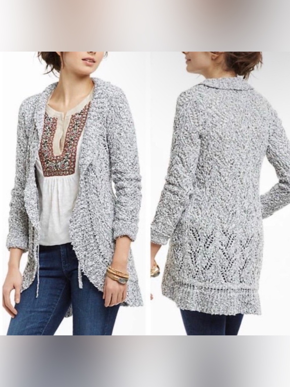 Knitted & Knotted for Anthropologie cardigan